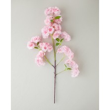 English Home Cherry Branch Tek Dal Yapay Çiçek Koyu Pembe