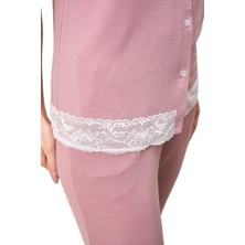 Pjs Kadın Pembe Pijama Takımı 25126