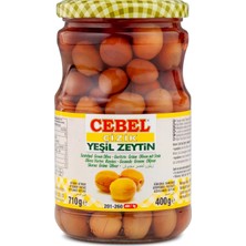 Cebel Çizik Y.zeytin 400 gr Kavanoz (Xl-L | 201-260)