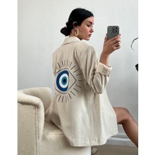 Minaaise  Nakışlı Blazer Ceket 25110