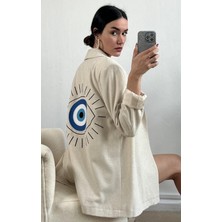 Minaaise  Nakışlı Blazer Ceket 25110