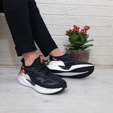 M.P. M.p 1659 Siyah Renk Kaymaz Rahat Hafif Spor Ayakkabı