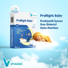 Pronight Baby Bebekler için Bitkisel Probiyotik, Doğal Rahatlatıcı ve Uyku Desteği 20 ml Şişe Damla Takviye Gıda