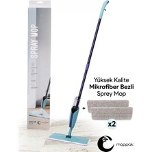 Moppak 360 Derece Dönen Su Püskürtmeli Sprey Mop