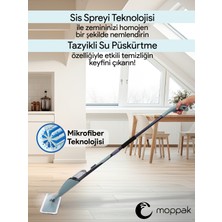 Moppak 360 Derece Dönen Su Püskürtmeli Sprey Mop