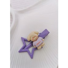 Halley Concept Renkli Hayvan Figürlü Yıldız Pens Toka