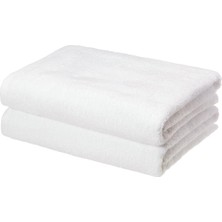 Evlen Home Collection Banyo Otel Havlusu 70X140CM 1 Adet 480 gr  Pamuk Lüks Kalın Beyaz