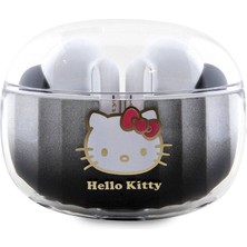 Hello Kitty Tws Kulak Içi Bluetooth Kulaklık Orjinal Lisanslı Renk Geçişli Dizayn V5.3 Siyah