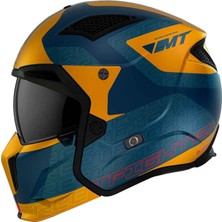 mt Streetfighter Sv Totem C3 Çene Açılır Kask