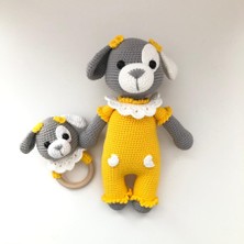 Quezz Quality Amigurumi El Örgüsü Uyku Arkadaşı Havhav Bebek Set