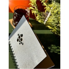 Esamore Concept Isminize Özel Ahşap Kapaklı Ajanda Defter Günlük Spiralli Ahşap Kapaklı Defter Anı Defteri