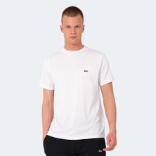 Slazenger OPERATOR IN Erkek  Beyaz Tişört