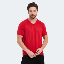 Slazenger KATRIINA Erkek Tişört Kırmızı