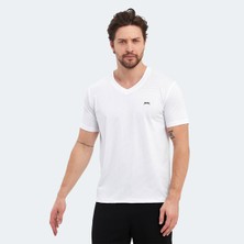Slazenger KATRIINA Erkek Tişört Beyaz