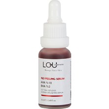 Lou Cosmetic Aha-Bha Serum Red Peeling 20 ml