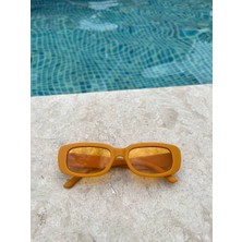 Jolly Kids Uv 400 Korumalı Dikdörtgen Güneş Gözlüğü Kız Erkek Çocuk Trend 2024 Kutulu 2-9 Yaş