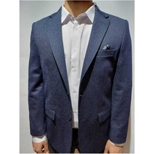 Zenelli 4 Drop Çift Yırtmaçlı Erkek Blazer Ceket