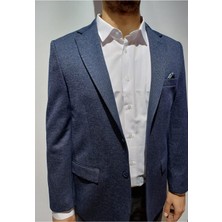 Zenelli 4 Drop Çift Yırtmaçlı Erkek Blazer Ceket