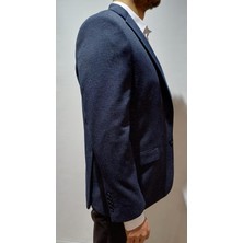 Zenelli 4 Drop Çift Yırtmaçlı Erkek Blazer Ceket