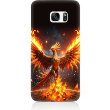 Teknomeg Samsung Galaxy S7 Edge Uyumlu Anka Kuşu Uyanıyor Desenli Silikon Kılıf