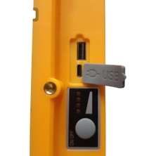 Gold Orıon Powerbank Özellikli Güneş Panelli Güçlü Fener OR-890