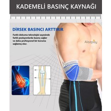 Alazpay Ortopedik Tenisçi Dirseği Spor Outdoor Jel Pedli Silikon Örme Dirseklik (1 Adet)