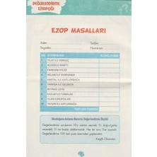 Ezop Masalları 10 Kitap - Değerlendirme Kitapçığı