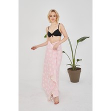 Cottoviva Hediyelik Pamuklu Pati Desenli Peştamal, Havlu, Hamam, Banyo, Plaj, Kadın, Erkek, Unisex