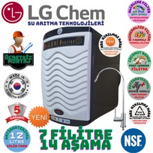 Lg Chem Gold Plus Ücretsiz Montaj Siyah-Beyaz 12 Litre 7 Filitre 14 Aşama Su Arıtma Cihazı