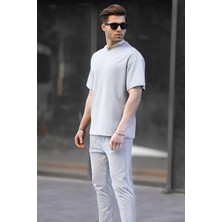 Yakamel Erkek Kısa Kollu Rahat Yazlık Takım