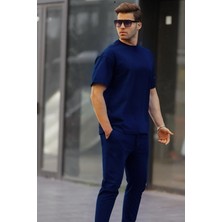 Yakamel Erkek Kısa Kollu Rahat Yazlık Takım