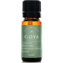 Goya Botanicals Limon Otu Uçucu Yağı - 10 ml - %100 Saf ve Doğal