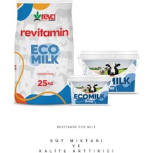 Reva Revitamin Eco Milk Büyük ve Küçükbaş Hayvan Vitamin Mineral Premiks Kova-Kraft
