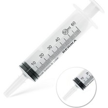 Berika Enjektör 50 ml (60 Cc) Iğnesiz Beslenme Enjektörü, Gavaj, Kateter Şırınga - 10 Adet