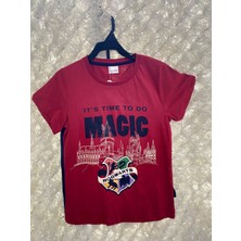 Mln Concept Harry Porter 2Li Kırmızı Şort, T-Shirt