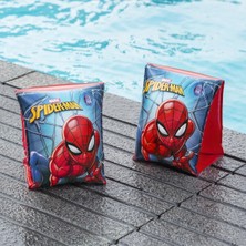 Mediterian Yüzme Spiderman Örümcek Adam Figürlü Deniz Havuz Çocuk Yüzücü Kolluk - (3 - 6 Yaş Arası) - 23 x 15