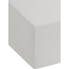 Cotenconcept 150 x 200 cm Düz Pamuklu Tek Kişilik Lastikli Fitted Penye Çarşaf