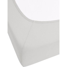 Cotenconcept 150 x 200 cm Düz Pamuklu Tek Kişilik Lastikli Fitted Penye Çarşaf