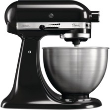 KitchenAid Beyaz Klasik 4,3 L Stand Mikser Siyah