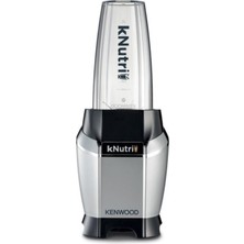 Kenwood 500 - 800 Watt Nutri Smoothie Blender - 600 ml Kapasiteli BSP70.180SI  Alüminyum 1000+ ml Siya