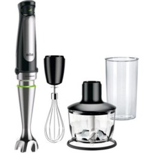 Braun  Multıquıck 7 El Blender MQ7087X Paslanmaz Çelik 500 ml  li Siyah 800