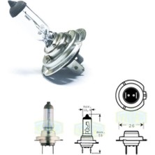 Trifa H7 12V 55W Far Ampul Trifa 1 Adet 01607