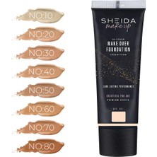 Sheida Make Over Foundation Cream Form (Krem Fondöten) 50 ml No:30