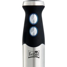 Fritel 1 - 2 L El Blender Seti 800 Watt Hb 2879 Metal 800 - 1200 Watt  Çelik Siyah