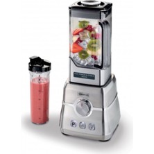 Kenwood Akrilik Kenwood BLM91.640SS Yüksek Güçlü Blender  Metal 3 - 5 L 1200 Watt + 3 Kademeli Beyaz 1 Y