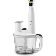 Beko Beyaz El Blender Seti Rhb 5050 Floral 750 - 1000 ml    220 - 240 V 1200 Watt + Plastik C