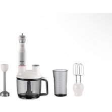 Arzum F AR1157-S Forte Multi Blender Seti 800 - 1200 Watt 1 - 2 L 3 Kademeli Beyaz Metal 220 - 240 V 50 H