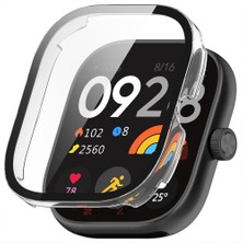 Sneezy Xiaomi Redmi Watch 4 Uyumlu Pc Sert Kasa ve Ekran Koruyucu