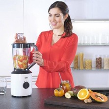 Braun 800 - 1200 Watt Jb 3100 800 Watt Buz Kırıcı Blender  Cam Beyaz