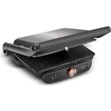 Karaca Siyah Gastro Grill Glass Premium Tost Makinesi Black Copper 2400 W 6+ 2001 Watt ve Üzeri 5 Kademeli